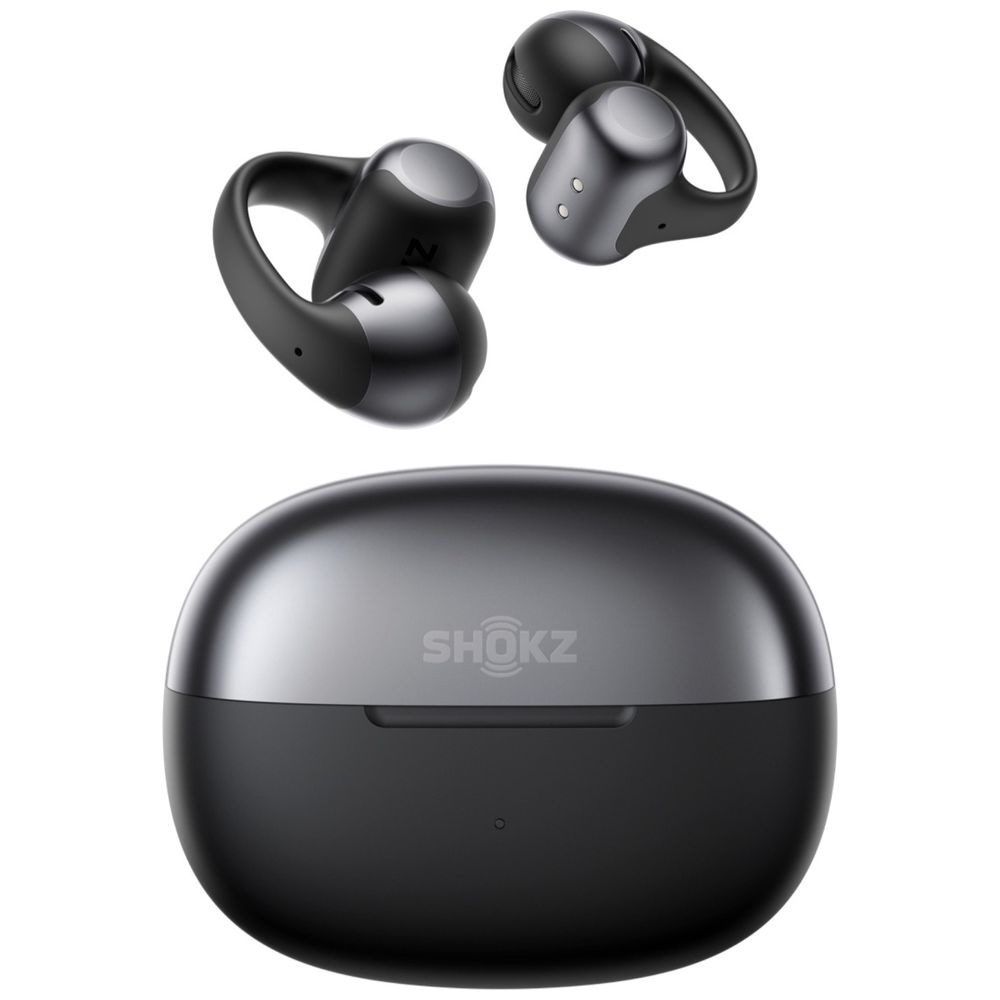 SHOKZ　完全ワイヤレスイヤホン OPENDOTSONE（ブラック）