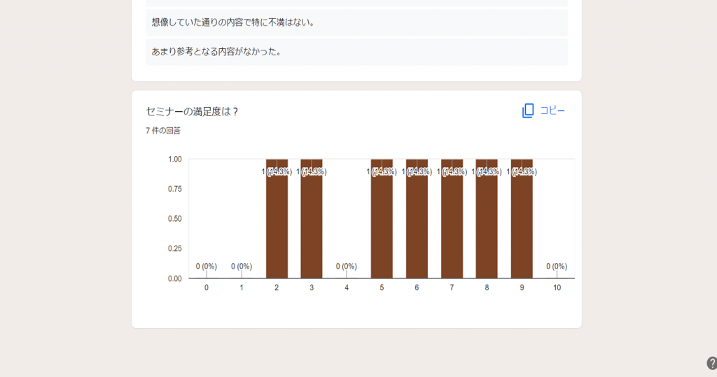 全質問の回答結果を確認する方法5