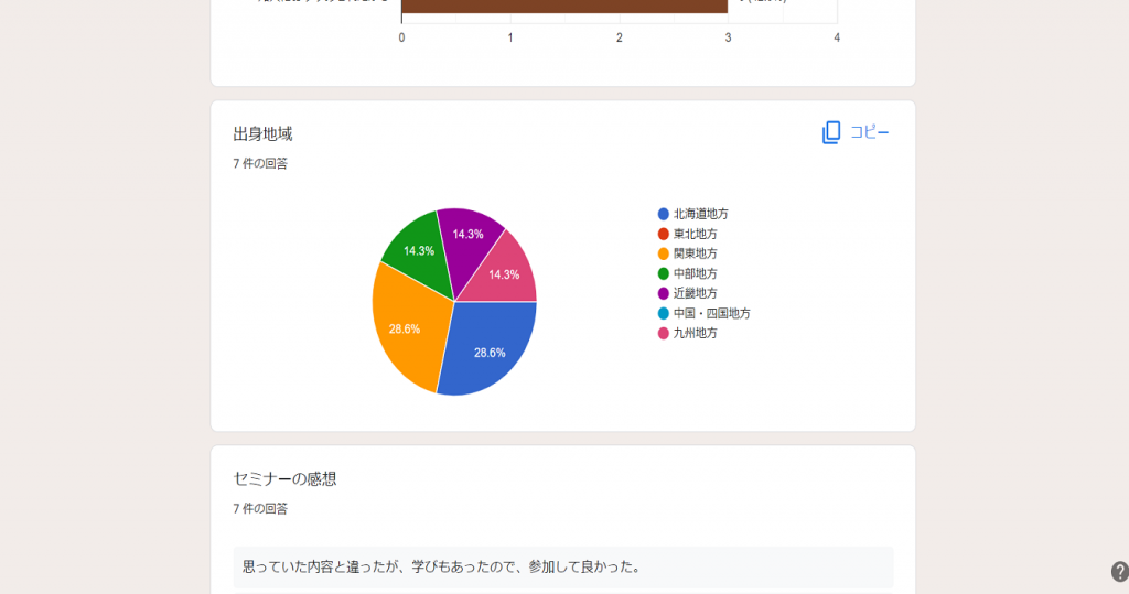 全質問の回答結果を確認する方法4